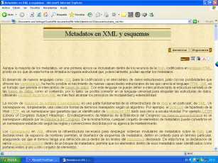 metadatos XML esquemas