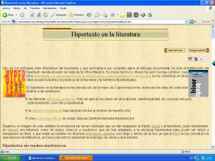 hipertexto en literatura