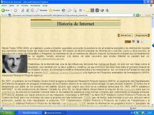 historia Internet