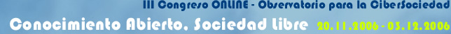 III Congreso Online Observatorio para la CiberSociedad