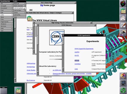 navegador Mosaic en 1993