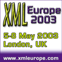 XML Europe Conference 2003